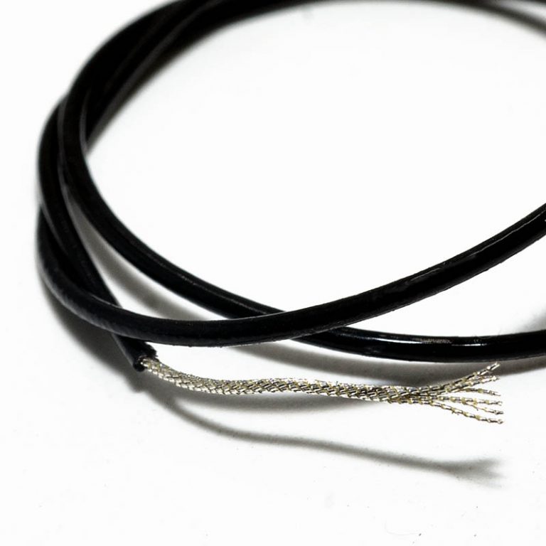 Tinsel lead wire with custom tinsel conductor Tinsel wire