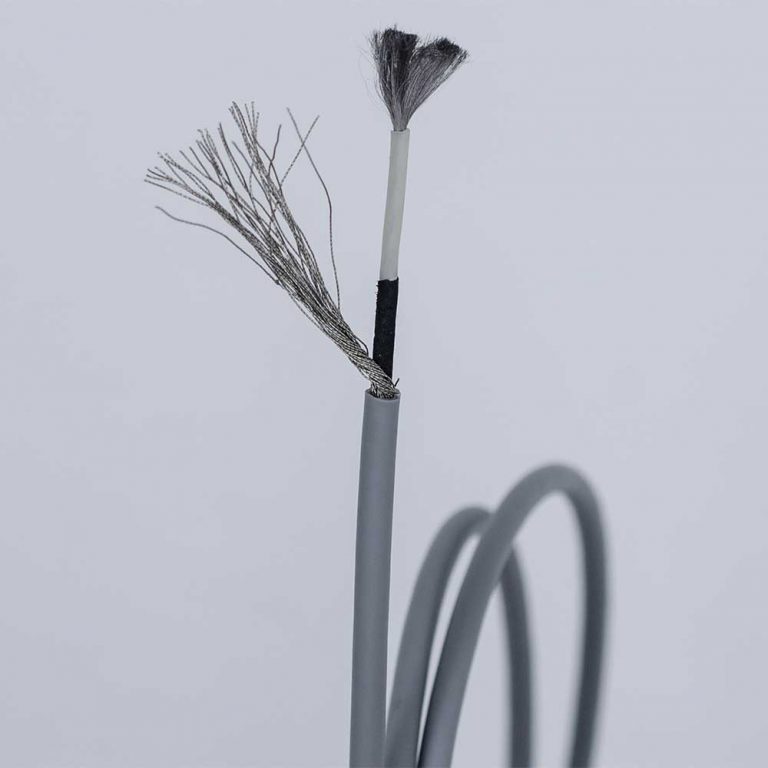 single core shielded wire with carbon fiber conductor YQF Medical Cable