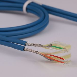 4 core shielded spo2 cable