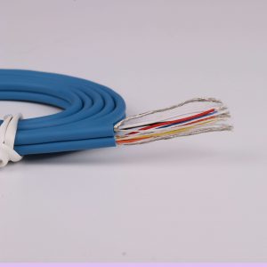 6 core spiral shielded spo2 cable SP206S-001