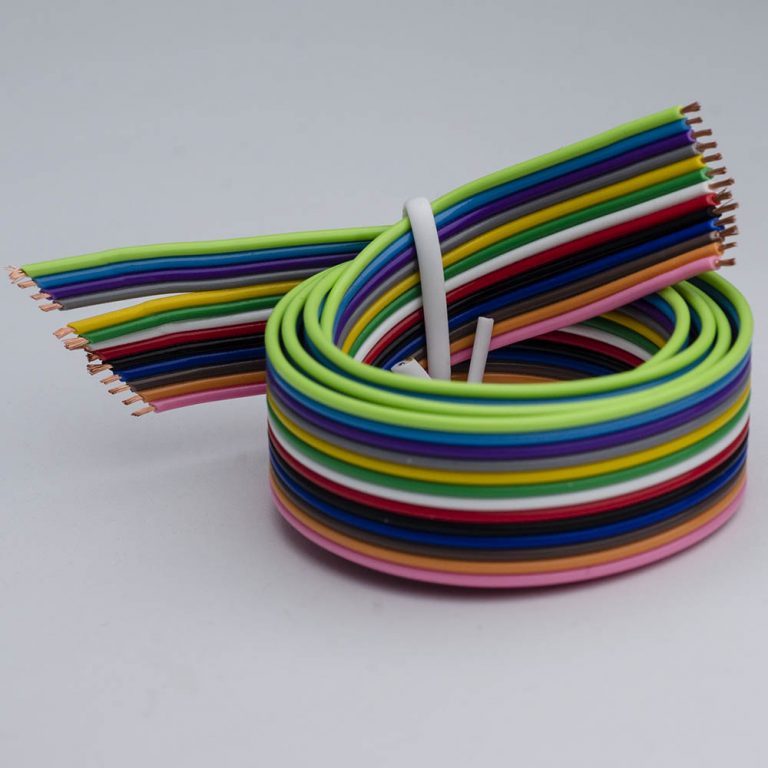 Colorful 13 Flat Ribbon Cabl YQF Medical Cable