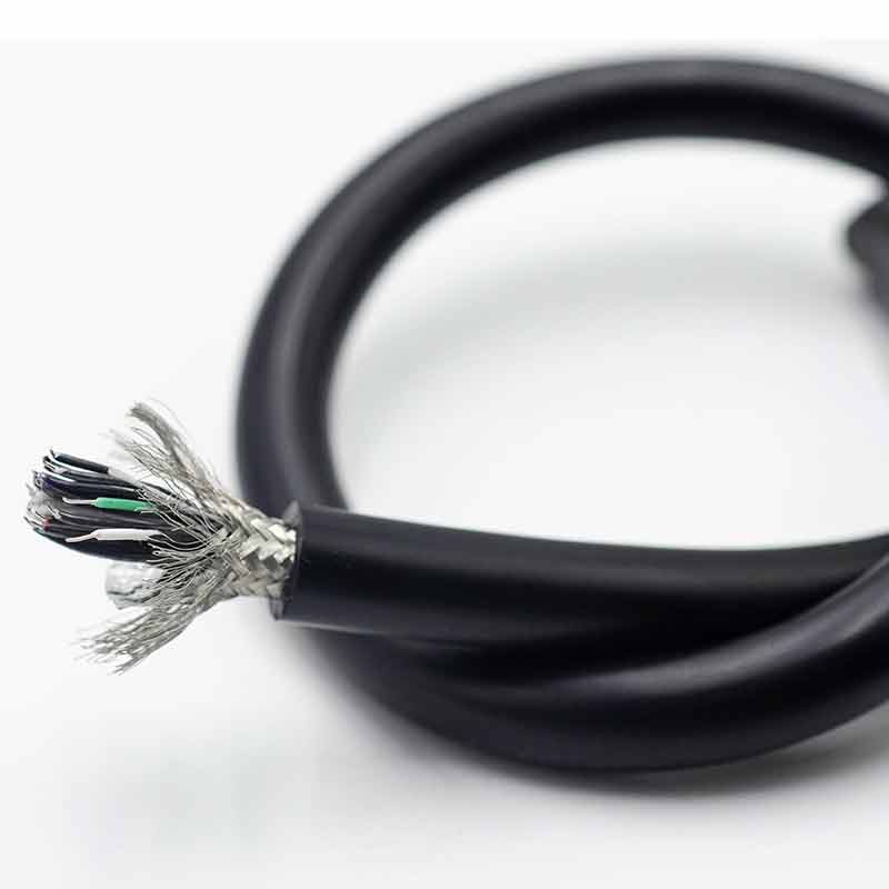 Double Shielded Graphene cable Low Noise High Frequency Pair twisted cable 24 core 12 pair twist