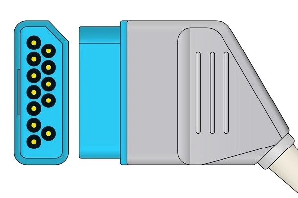 Nihon Kohden ECG cable 12 pin Connector-Plug