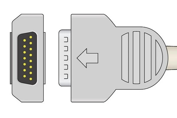 Marquette 10 K Resistance ECG Plug