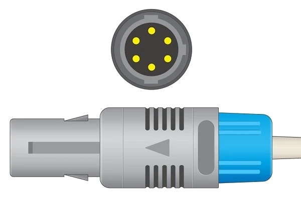 Creative Spurt Biolight 6 pin ECG Connector