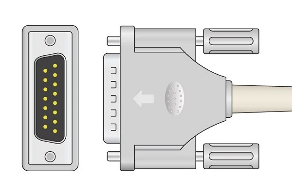 Philips 20 K Resistance ECG Plug