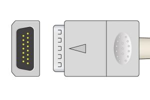 Nihon Kohden Zhonglian JianYi No Resistance ECG plug