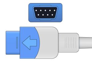 GE Ohmeda- 9 Pins SPo2 Sensor connector