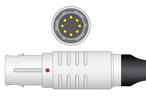 Siemens and Drager 8 Pins SPo2 Sensor