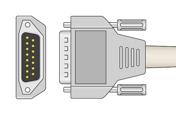 Nihon Kohden ECG Plug