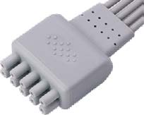 GE Marquette ECG leadwire connector