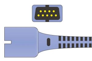 Nellcor Oxi-Max 9 Pins SPo2 Sensor connector