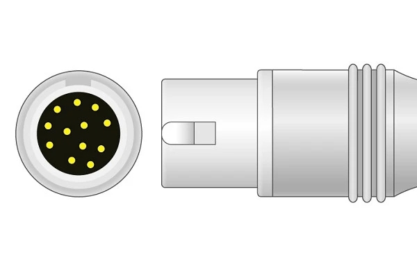 Philip 12 pin ECG Connector-Plug