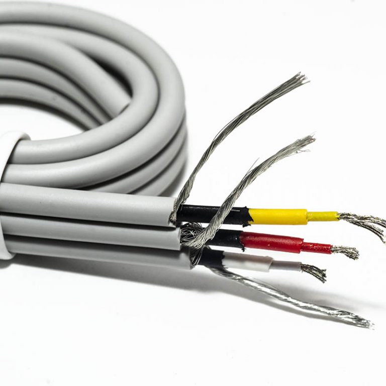 Tinsel lead wire with custom tinsel conductor Tinsel wire