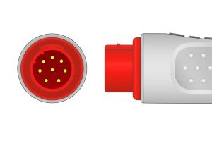 Bionet 7 pin ECG trunk cable connector Plug