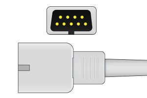 MEK DB9 ECG connector