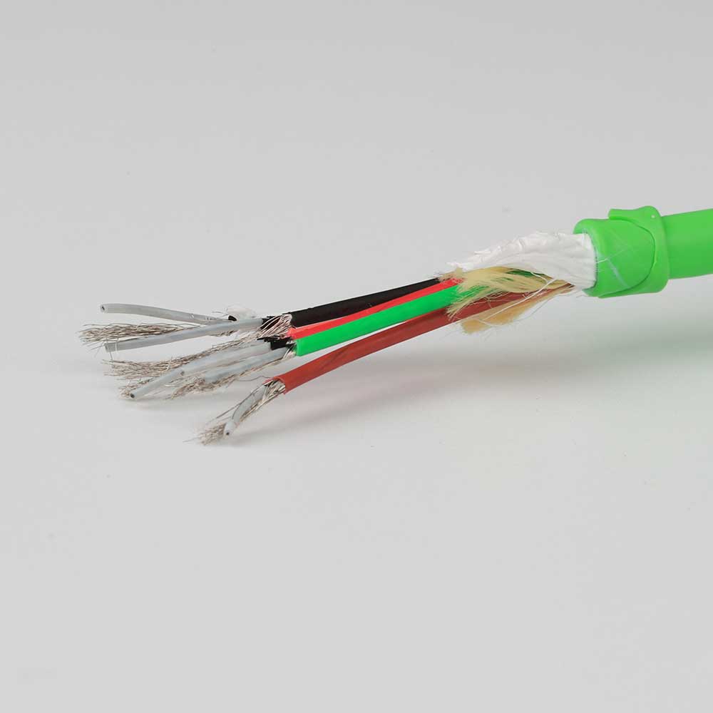 Extremely flexible Low noise medical bundled cable