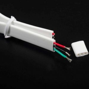 3 lead Flat cable medical grade wire TPU Jacket