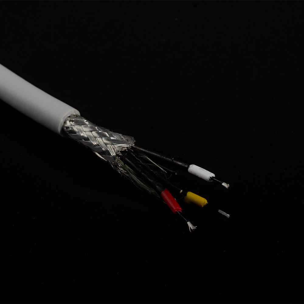 TPU Shielded 3 lead ECG Cable
