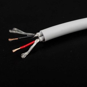 2 core shielded cable TPU jacket with separate inner jacket