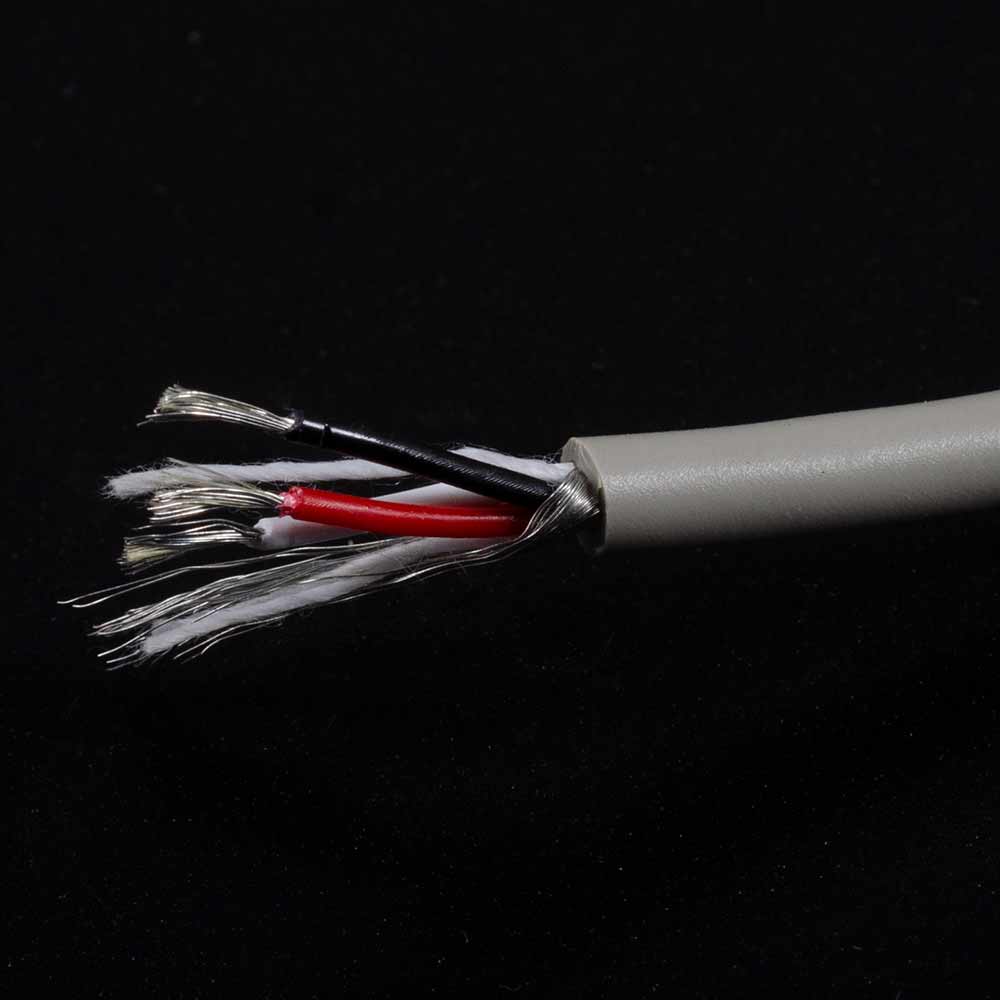 3 core shielded cable Spiral shield OD 3.8mm