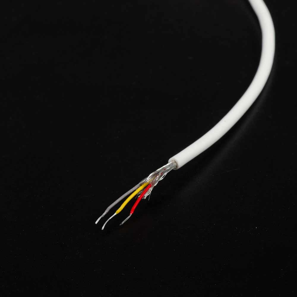 32AWG 3 core shielded cable with braiding shield