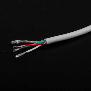 TPU Jacket 3 core shielded cable OD 2.6mm