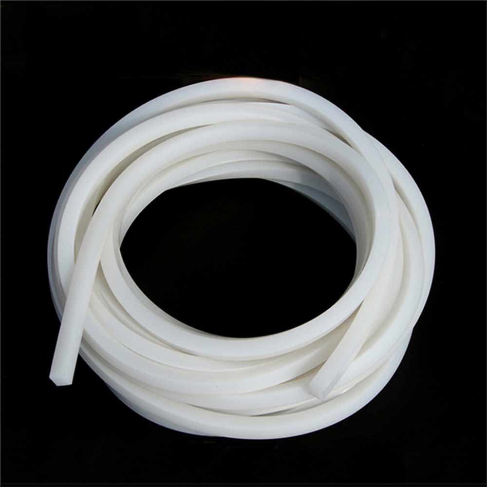 white square solid silicone rubber cord for sealing