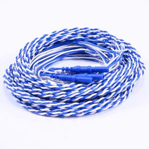 1.5 meter Blue & White Electrode leadwire