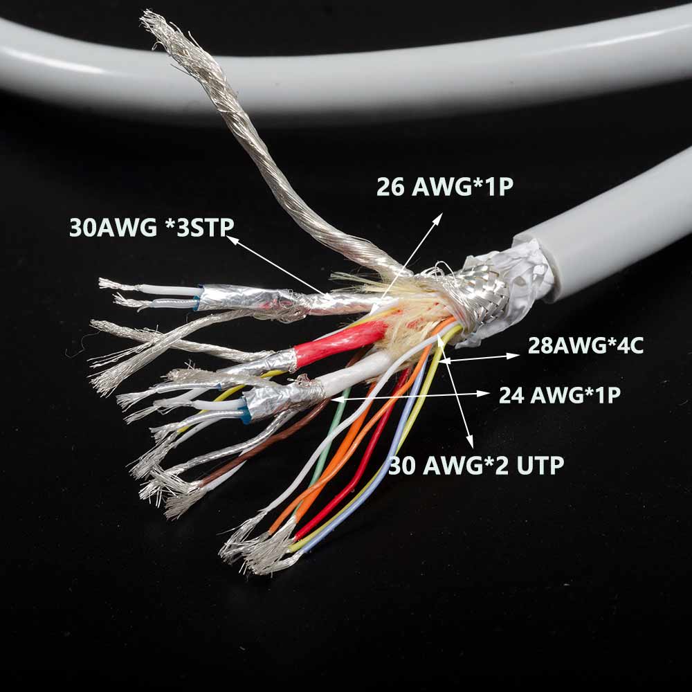 High Frequency Composite Silicone Cable