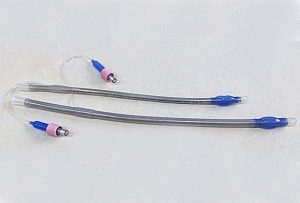 Medical catheter after parylene coating process